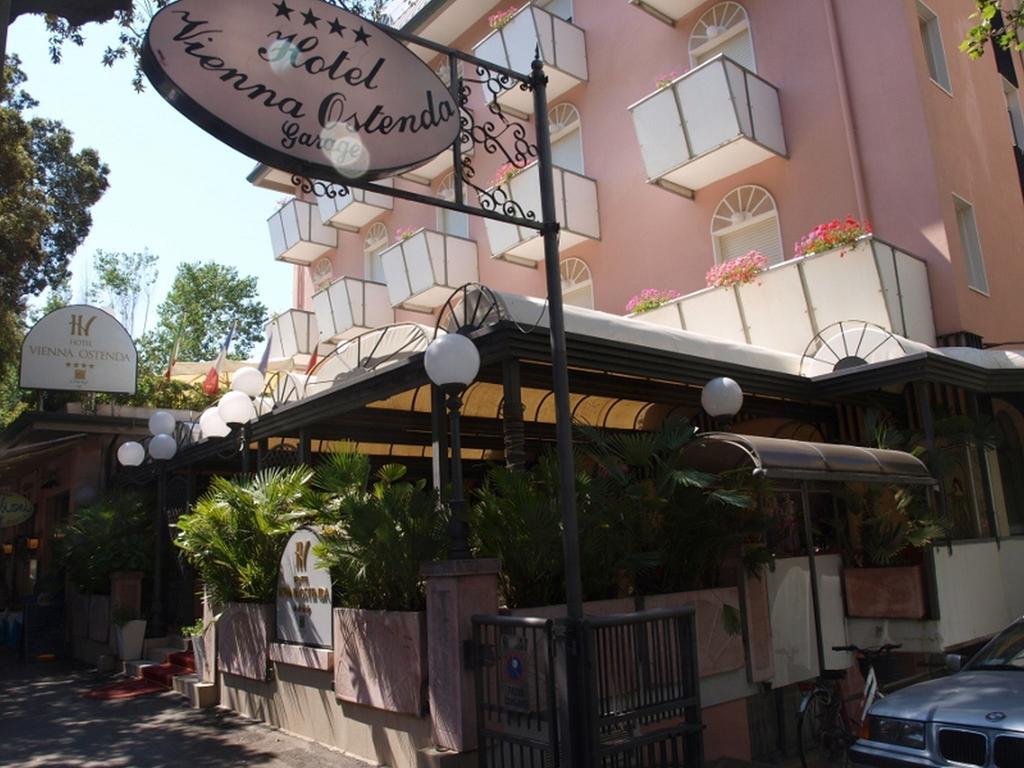 Hotel Vienna Ostenda E Ristorante Il Danubio Rimini Extérieur photo